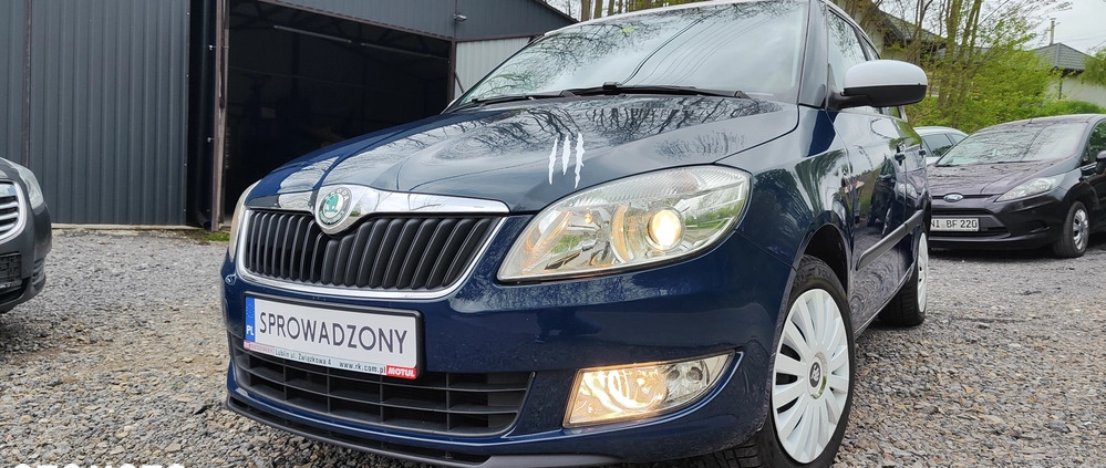 Skoda Fabia cena 18900 przebieg: 155000, rok produkcji 2011 z Kętrzyn małe 781